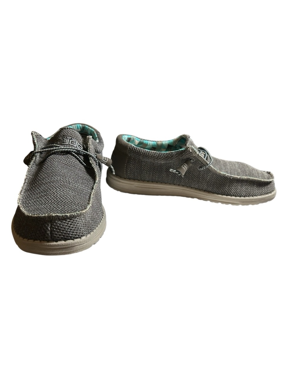 Hey Dude Wally Sox Slip-On Loafers Charcoal Men’s Size 10 NWOT